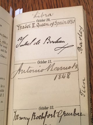 THE SCOTT BIRTHDAY BOOK. Eighth thousand.