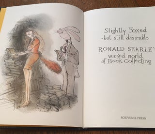 Item #10093 SLIGHTLY FOXED - BUT STILL DESIRABLE. Ronald Searle's wicked world of book...