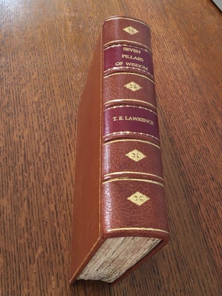 Item #10137 SEVEN PILLARS OF WISDOM. A Triumph. LAWRENCE. T. E