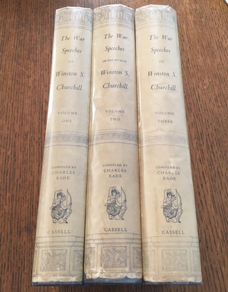 Item #10142 THE WAR SPEECHES. Compiled by Charles Eade. CHURCHILL. WINSTON. S