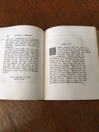 OF THE IMITATION OF CHRIST. Books 1, 2 and 3.