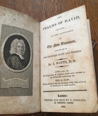 THE HOLY BIBLE. -- NEW TESTAMENT. -- PSALMS OF DAVID.