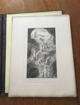 BLAIR'S GRAVE, ILLUSTRATED IN TWELVE PLATES BY BLAKE. The Grave, A Poem. Illustrated by twelve etchings executed by Louis Schiavonetti, from the original inventions of William Blake.