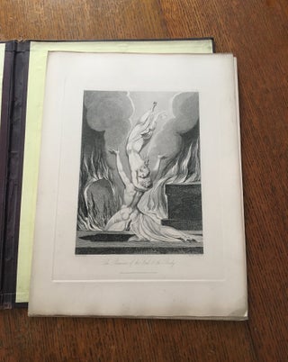 BLAIR'S GRAVE, ILLUSTRATED IN TWELVE PLATES BY BLAKE. The Grave, A Poem. Illustrated by twelve etchings executed by Louis Schiavonetti, from the original inventions of William Blake.