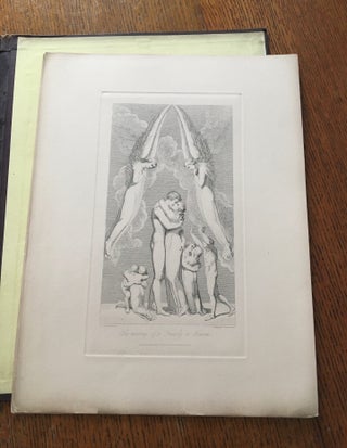 BLAIR'S GRAVE, ILLUSTRATED IN TWELVE PLATES BY BLAKE. The Grave, A Poem. Illustrated by twelve etchings executed by Louis Schiavonetti, from the original inventions of William Blake.