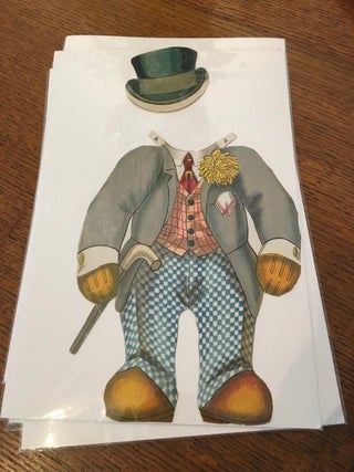 PAPER DOLL. With five outfits.