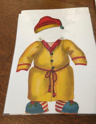 PAPER DOLL. With five outfits.
