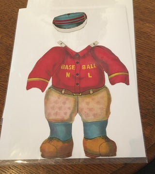 PAPER DOLL. With five outfits.