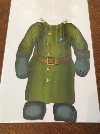 PAPER DOLL. With five outfits.