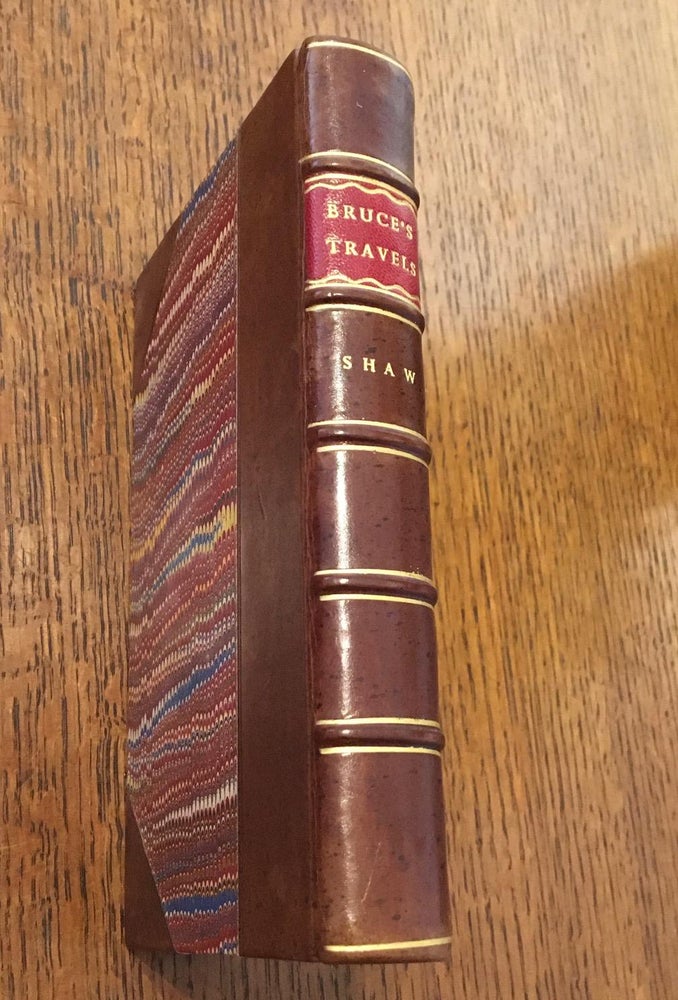 Item #10377 AN INTERESTING NARRATIVE OF THE TRAVELS OF JAMES BRUCE, Esq. Into Abyssinia, to discover the source of the Nile. Abridged from the original work. SHAW. SAMUEL. Esq.