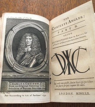 THE COMPLETE ANGLER. Or Contemplative Man's Recreation. Being a Discourse on Rivers, Fish-Ponds, Fish, and Fishing. In Two Parts... To which now is prefixed, The Lives of the Authors, and Noted historical, critical and explanatory. By John Hawkins, of Twickenham, Esq.