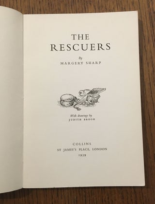 THE RESCUERS. With drawings by Judith Brook.