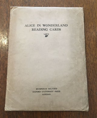 Item #10420 ALICE IN WONDERLAND READING CARDS. CARROLL. LEWIS., Jackson. A. E. Illustrates