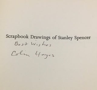 SCRAPBOOK DRAWINGS OF STANLEY SPENCER.