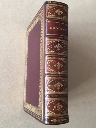 Item #10463 CRICKET. The Badmington Library of Sports and Pastimes. STEEL. A. G., HON. R. H....