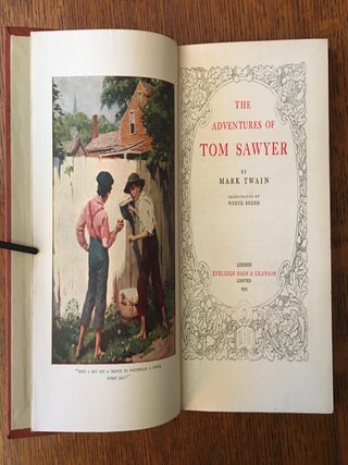 THE ADVENTURES OF TOM SAWYER.