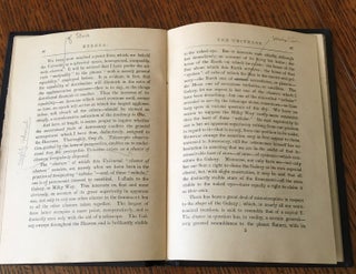 EUREKA. A Prose poem. -- Poe's own copy, heavily annotated in his own hand.