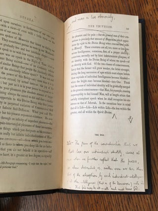 EUREKA. A Prose poem. -- Poe's own copy, heavily annotated in his own hand.