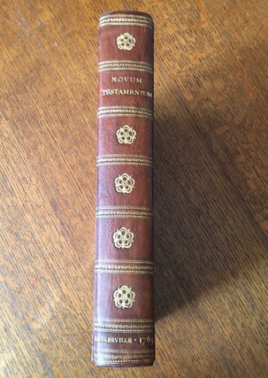 NOVUM TESTAMENTUM. Juxta Exemplar Millianum.