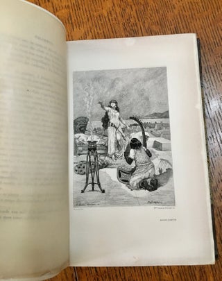 SALAMMBO. Dix compositions par A. Poirson. Graves a l'eau-forte par Mme Louveau-Rouveyre, MM. L. Muller at G. Mercier.