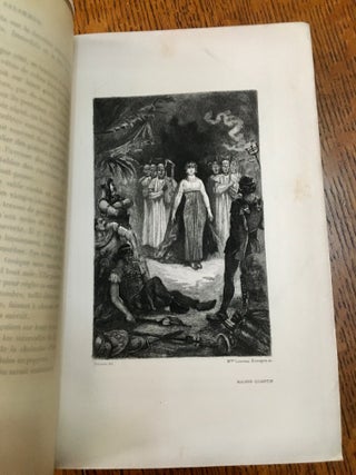 SALAMMBO. Dix compositions par A. Poirson. Graves a l'eau-forte par Mme Louveau-Rouveyre, MM. L. Muller at G. Mercier.