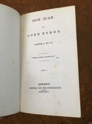 THE WORKS. + DON JUAN.