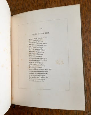 BIRKET FOSTER'S PICTURES OF ENGLISH LANDSCAPE. Engraved by The Brothers Dalziel. With pictures and words by Tom Taylor.