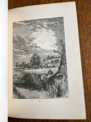 BIRKET FOSTER'S PICTURES OF ENGLISH LANDSCAPE. Engraved by The Brothers Dalziel. With pictures and words by Tom Taylor.