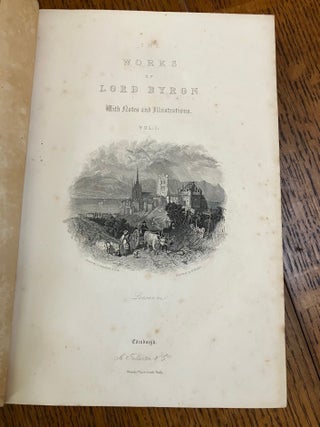 THE WORKS OF LORD BYRON. With Notes and Illustrations in Two Volumes.