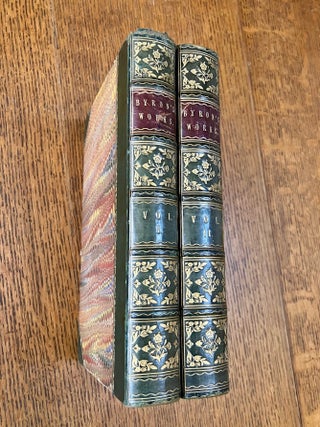 Item #1071 THE WORKS OF LORD BYRON. With Notes and Illustrations in Two Volumes. LORD BYRON
