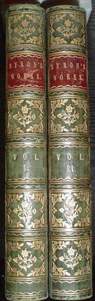 Item #1071 THE WORKS OF LORD BYRON. With Notes and Illustrations in Two Volumes. LORD BYRON