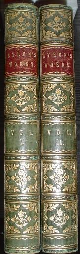 Item #1071 THE WORKS OF LORD BYRON. With Notes and Illustrations in Two Volumes. LORD BYRON.