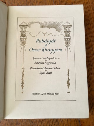 RUBAIYAT OF OMAR KHAYYAM.