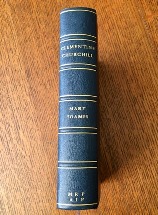 Item #10729 CLEMENTINE CHURCHILL. The biography of a marriage. SOAMES. MARY