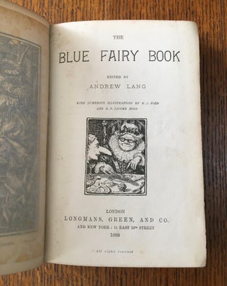 THE BLUE FAIRY BOOK.