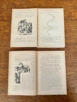 ALICE'S ADVENTURES IN WONDERLAND and THROUGH THE LOOKING GLASS. And what Alice found there.