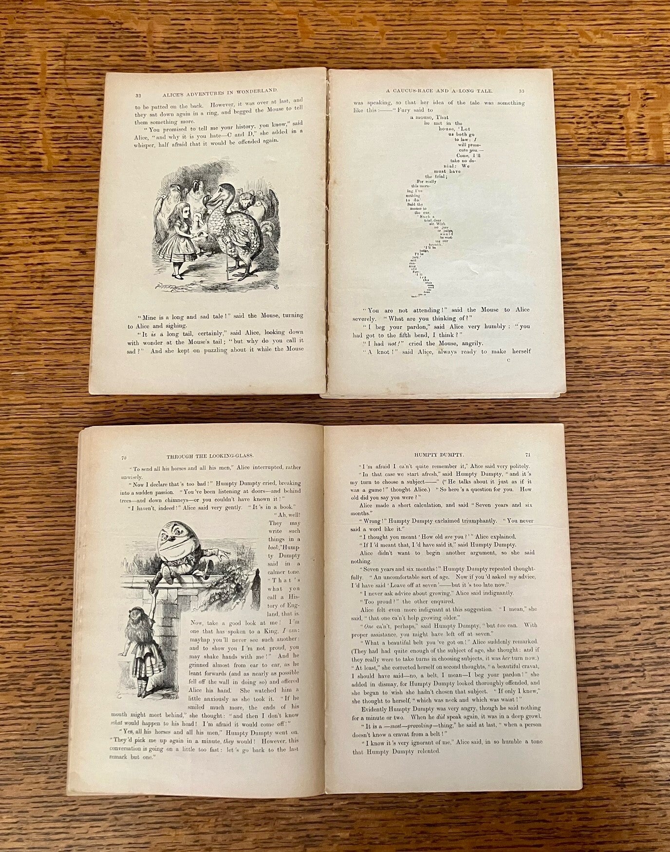 Alice Found ALICE'S ADVENTURES IN WONDERLAND and THROUGH THE LOOKING GLASS. And ...