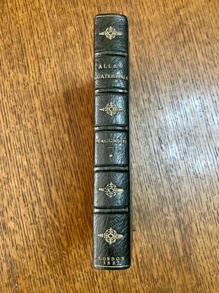 Item #10789 ALLAN QUARTERMAIN. Being an account of his further adventures and discoveries in...