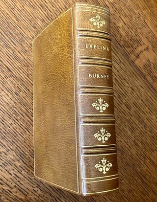 Item #10790 EVELINA. Or the history of a young lady's entrance into the world. Edited by Sir...