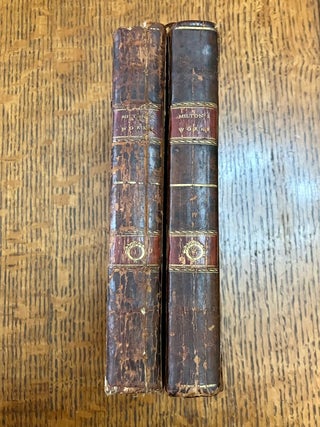 THE POETICAL WORKS. In Two volumes. To which is prefixed, a life of the Author.