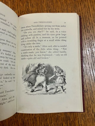 THROUGH THE LOOKING GLASS. And what Alice found there.