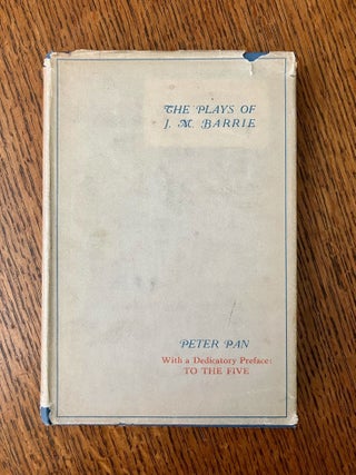 Item #10816 PETER PAN. Or the boy who would not grow up. BARRIE. J. M