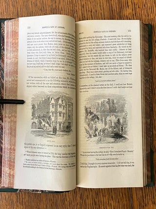 THE LIFE OF SAMUEL JOHNSON. New edition, elucidated by copius notes, and illustrated with numerous portraits, and characteristic designs, engraved from authentic sources.