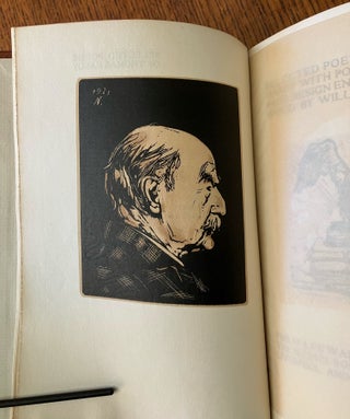 SELECTED POEMS OF THOMAS HARDY. With portrait & title page design engraved on the wood by William Nicholson.