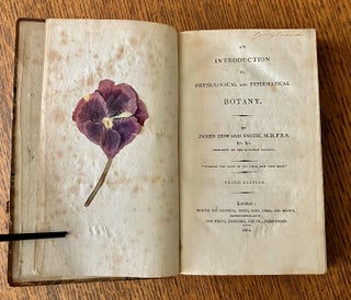 Item #10926 AN INTRODUCTION TO PHYSIOLOGICAL AND SYSTEMATICAL BOTANY. SMITH. JAMES EDWARD....