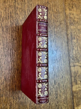 Item #10949 POEMS. Illustrations by Robert Anning Bell and introduction by Walter Raleigh. KEATS....