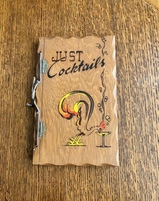 Item #10961 JUST COCKTAILS. Decorations by Tad Shell. WHITFIELD. W. C. Compiles and edits