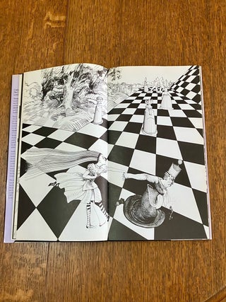 THROUGH THE LOOKING GLASS. AND WHAT ALICE FOUND THERE.