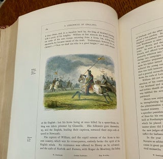 A CHRONICLE OF ENGLAND. B.C. 55 - A.D. 1485. The designs engraved and printed in colours by Edmund Evans.
