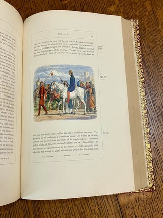 A CHRONICLE OF ENGLAND. B.C. 55 - A.D. 1485. The designs engraved and printed in colours by Edmund Evans.